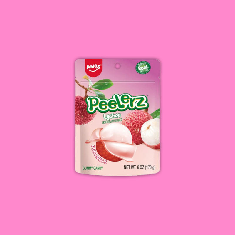 苺風　0605 Amos Peelerz Lychee 6oz (China) – Exotic Snaxx