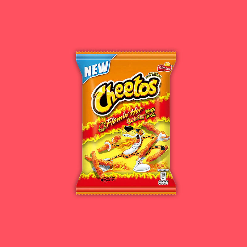 chamo♡ Cheetos Flaming Hot 75g (Japan) – Exotic Snaxx