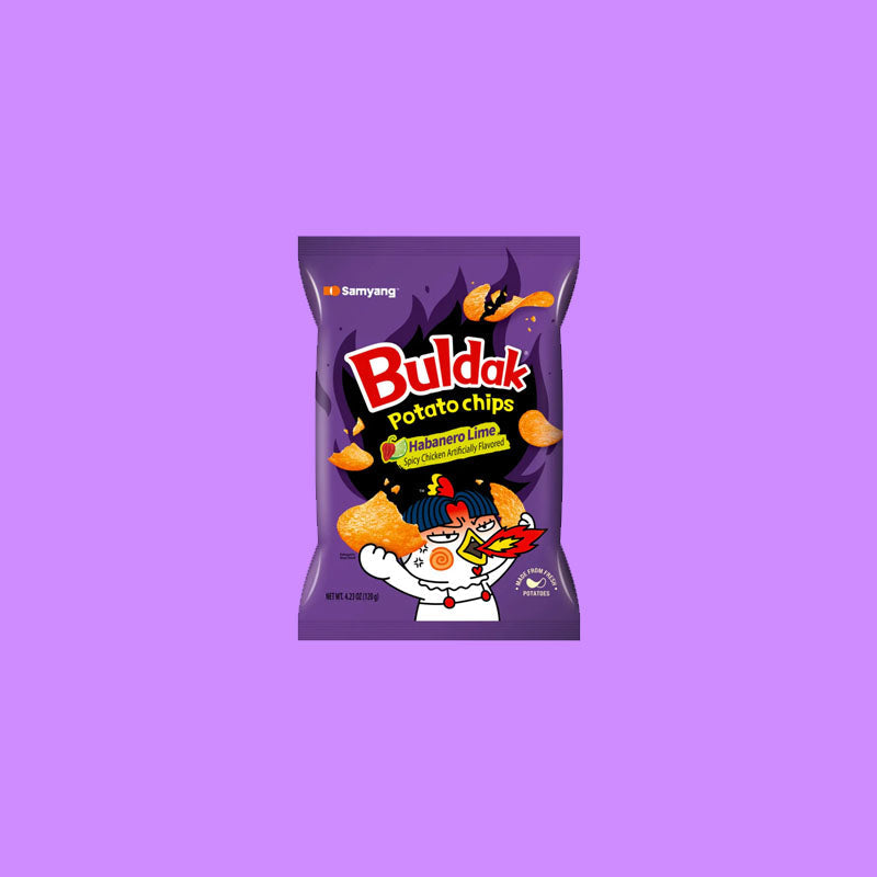 Buldak Chips Habanero Lime 120g (Korea)