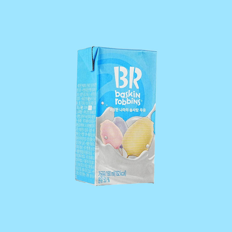Baskin Robbins Flavored Milk Cotton Candy 6.42oz (Korea)