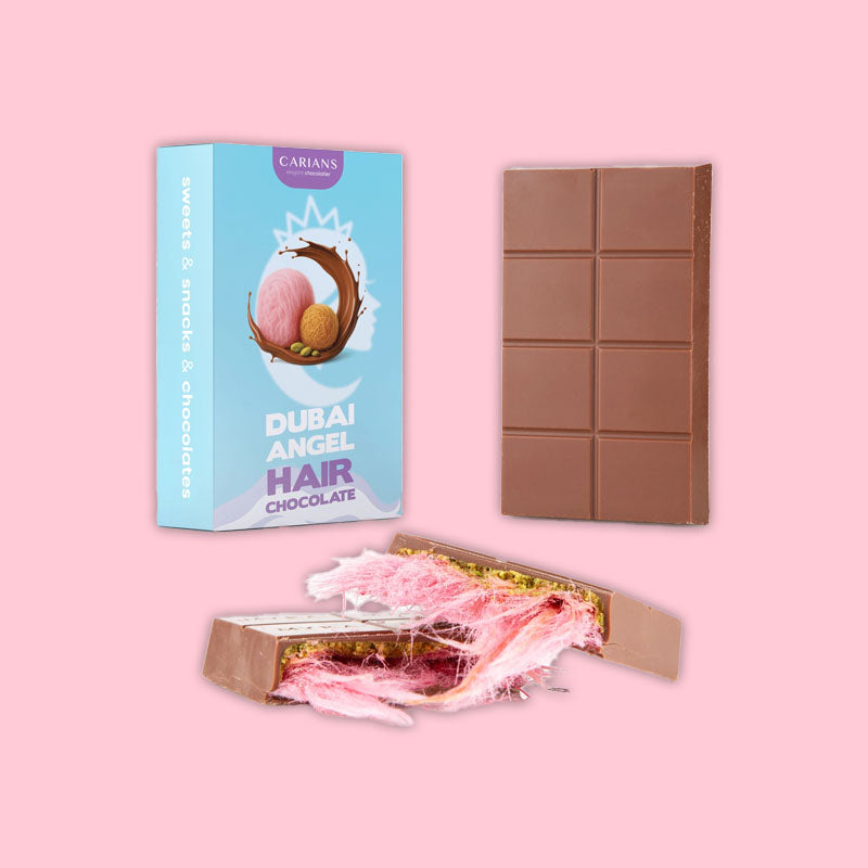 Angel Hair Pistachio Dubai Milk Chocolate 110g (Turkey)