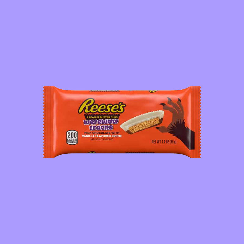 Halloween | Reese's Werewold Tracks Peanut Butter Cups (USA)