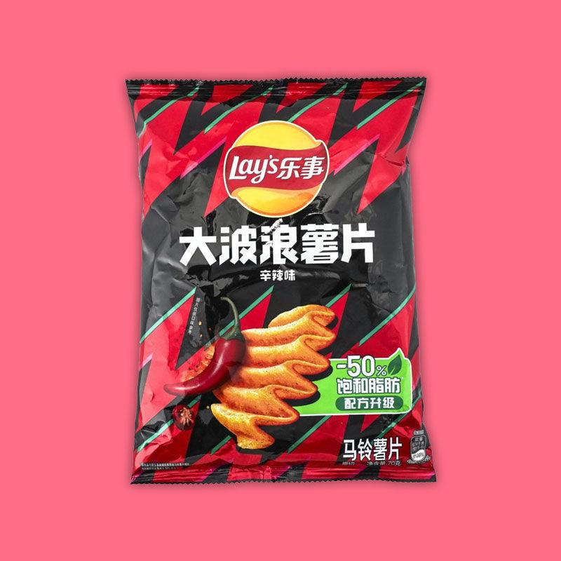 Lay's Wavy Pure Spicy Flavor 70g (China)