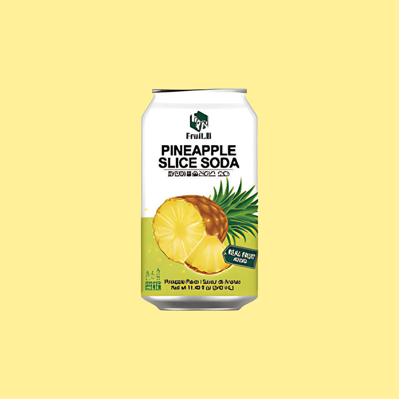 Fruit.B Pineapple Slice Soda 355ml (Korea) – Exotic Snaxx