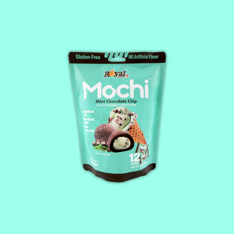 Royal Family Mochi Mint Chocolate Chip 6.34oz (Taiwan) – Exotic Snaxx