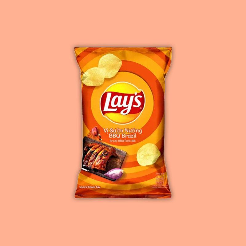 Lay's Brazil BBQ Pork Rib 75g (Vietnam)