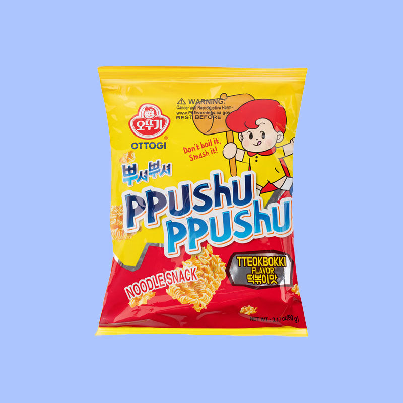 Otoogi Ppushu Ppushu Spicy Rice Cake 90g (Korea)