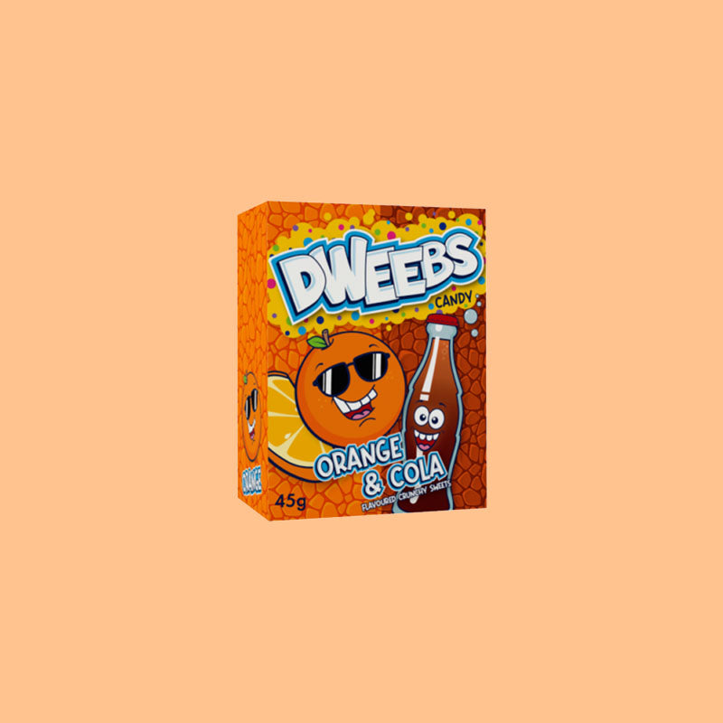 Dweebs Candy Orange & Cola 1.6oz (Pakistan)