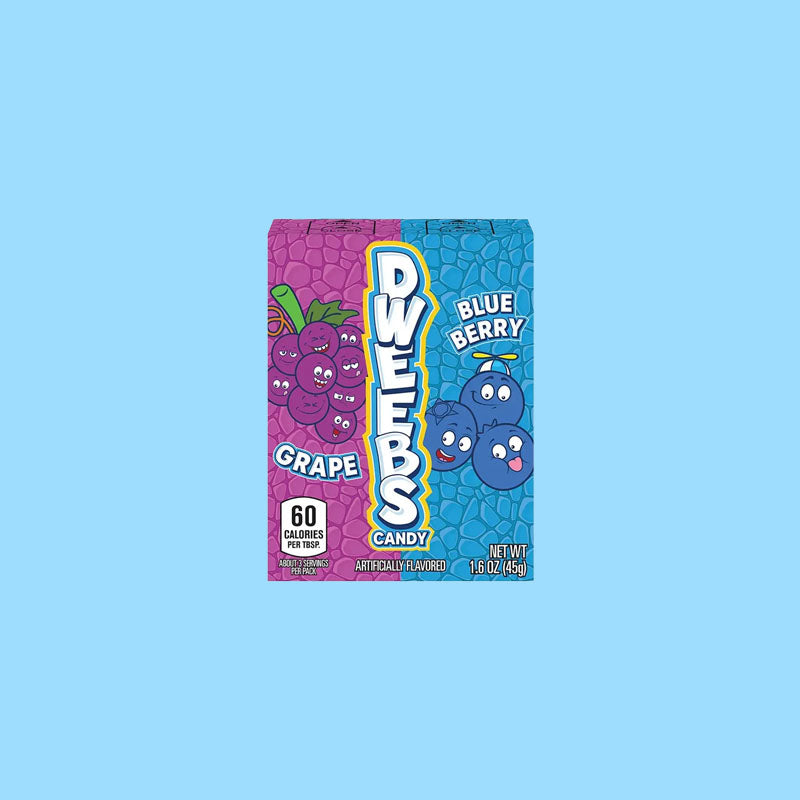 Dweebs Candy Grape & Blueberry 1.6oz (Pakistan)