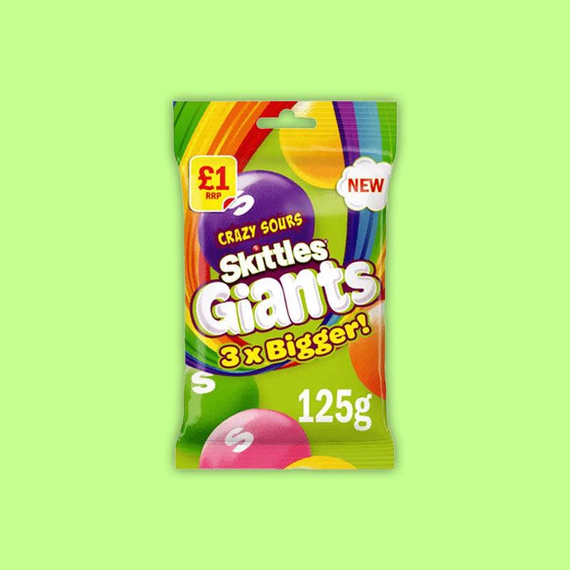 Skittles Giants Crazy Sours 115g (United Kingdom)