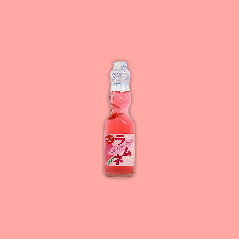 Fuji Soda Ramune Strawberry 200ml (Japan)