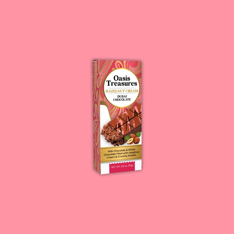 Oasis Treasures Dubai Chocolate Hazelnut Cream 75g (USA)
