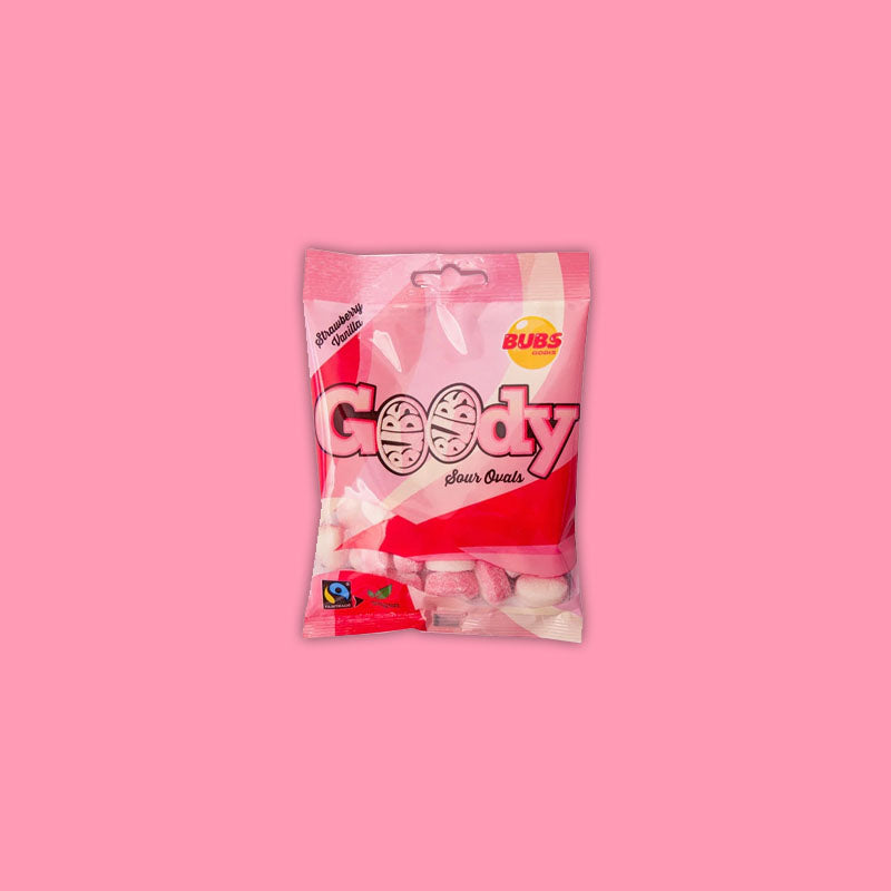 Bubs Goody Strawberry Vanilla 3.17oz (Sweden)