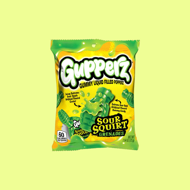 Gupperz Sour Squirt Grenade 72g (China)