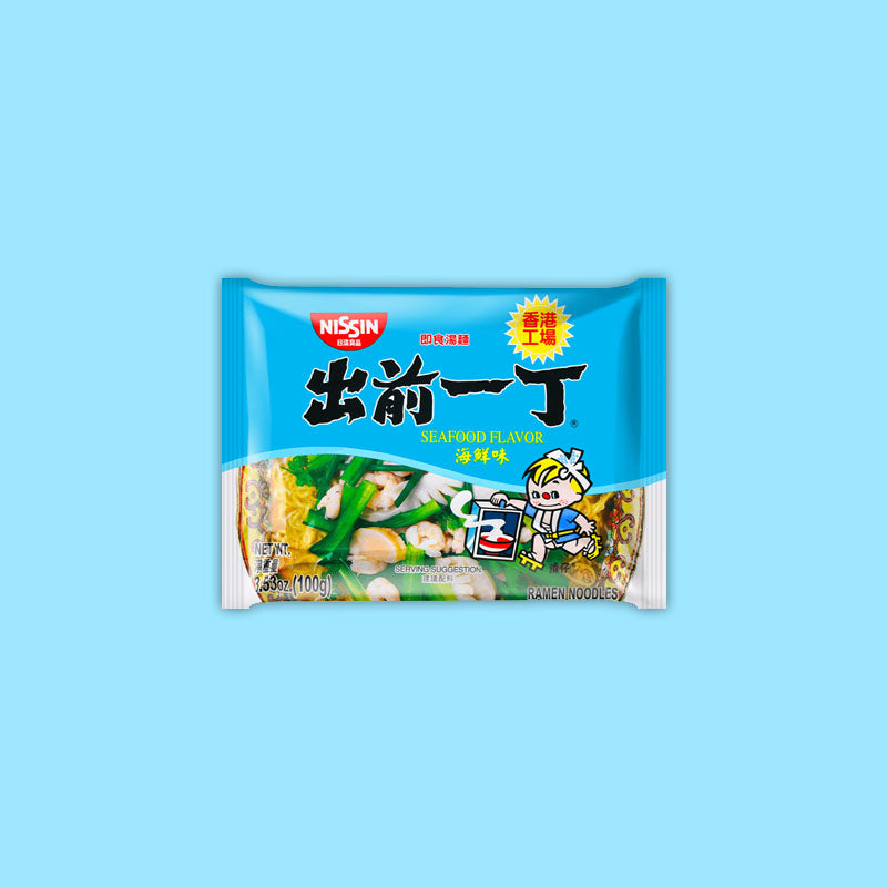 Nissin Demae Ramen Noodle Seafood 100g (Japan)