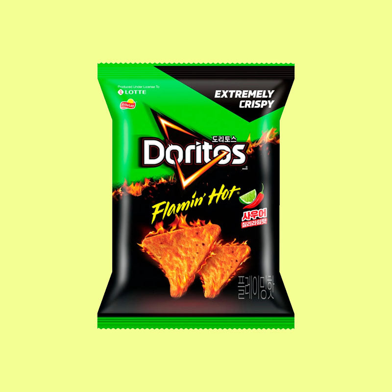 Doritos Flamin Hot Sour Chili Lime 70g (South Korea)