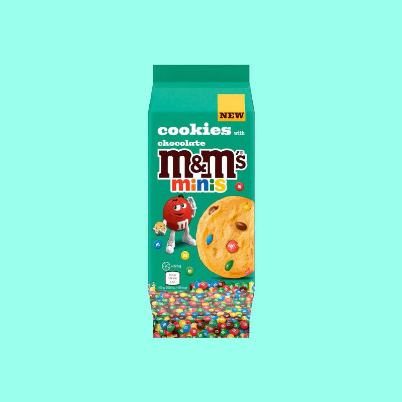 M&M Mini Milk Chocolate Cookies 180g (UK)