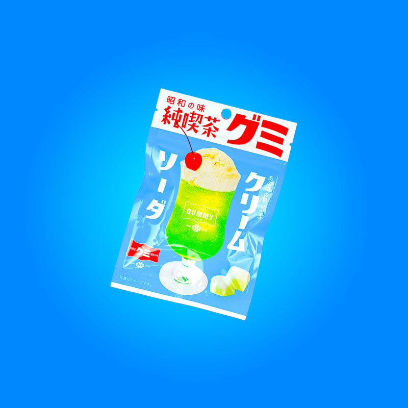 Showa No Aji Jun Cafe Cream Soda Gummies (Japan)