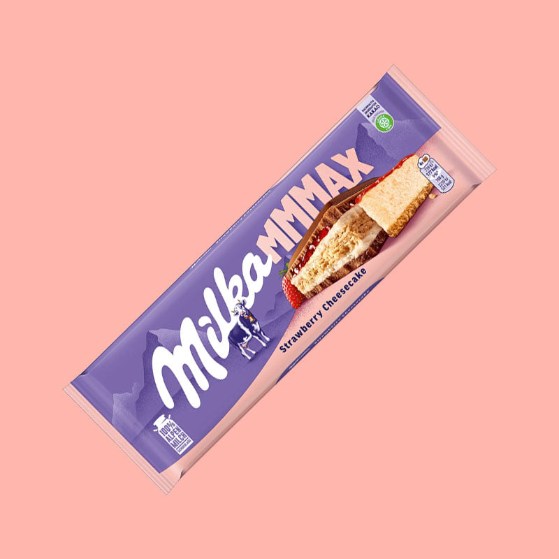 Milka MMMAX Strawberry Cheesecake 300g (Austria)