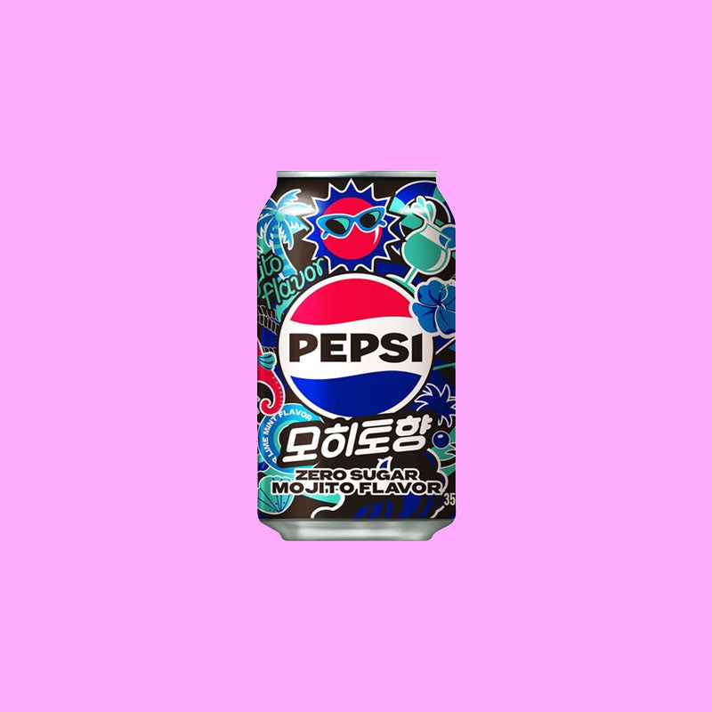 Pepsi Zero Sugar Mojito Flavor 355ml (Korea)