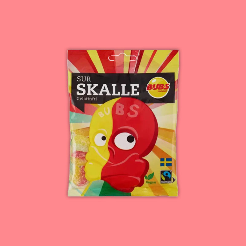 Bubs Sour Skull 90g (Sweden)