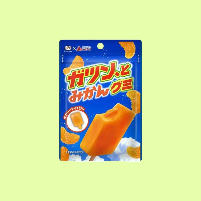 Fujiya Popsicle Shaped Gummies Mandarin (Japan)