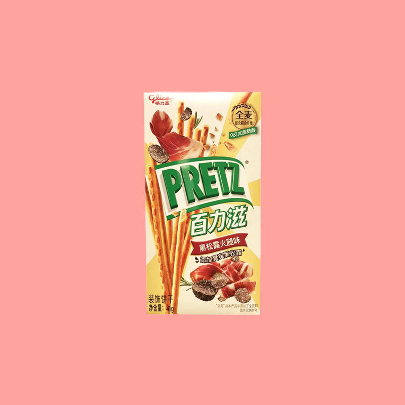 Glico Pretz Black Truffle & Ham 41g (China)