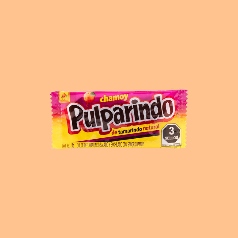 De La Rosa Pulparindo Tamarind Pulp Candy Chamoy 14g (Mexico)
