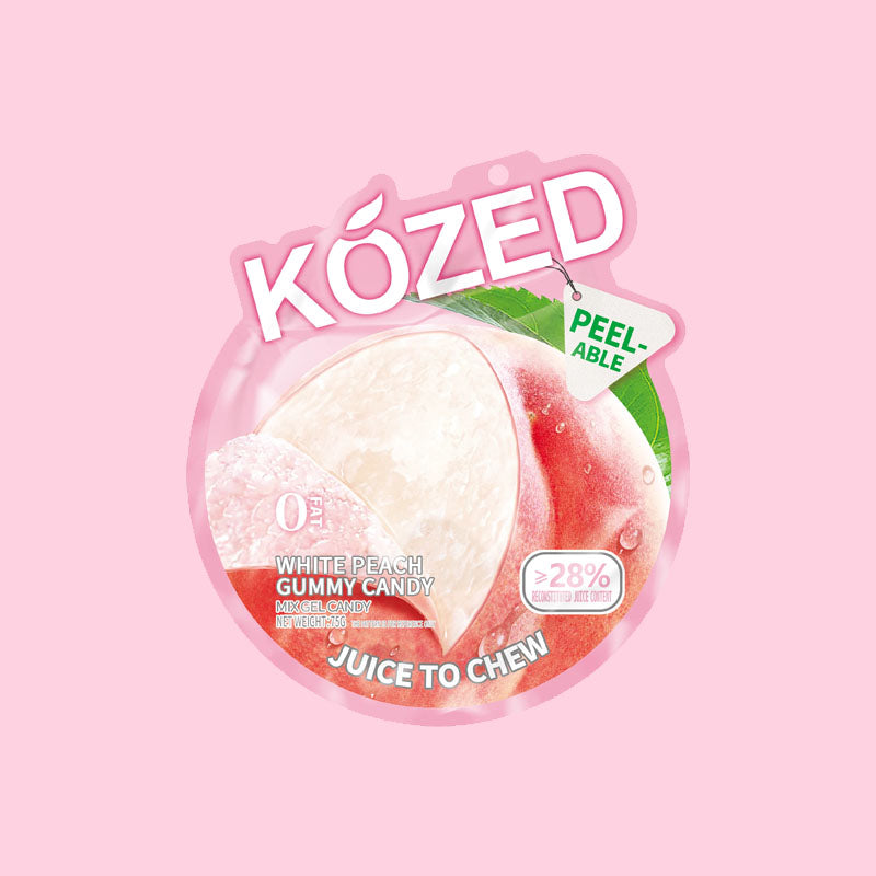 Kozed White Peach Gummy 75g (China)
