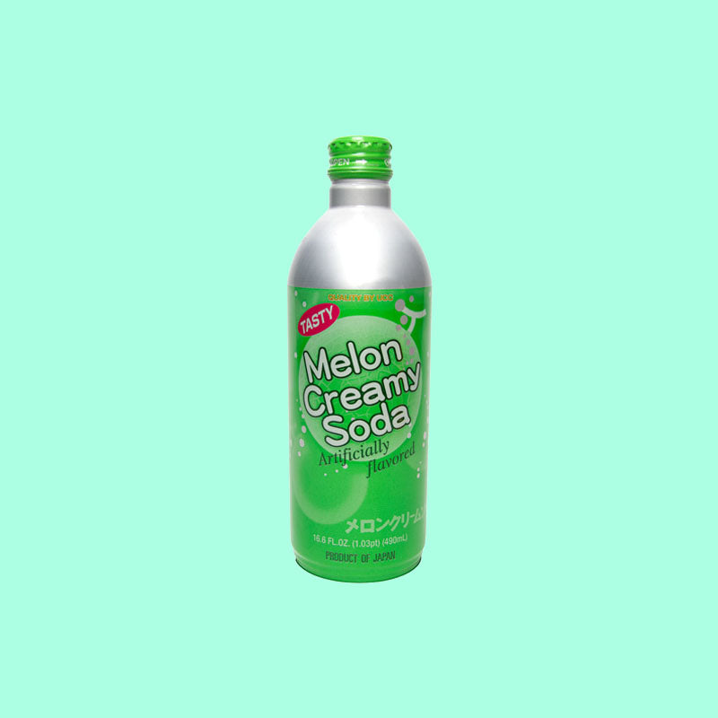 UCC Tasty Melon Cream Soda 16.6oz (Japan)