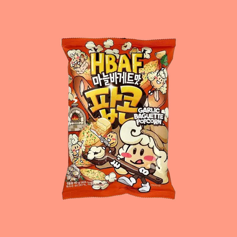 HBAF Garlic Baguette Popcorn 80g (Korea)