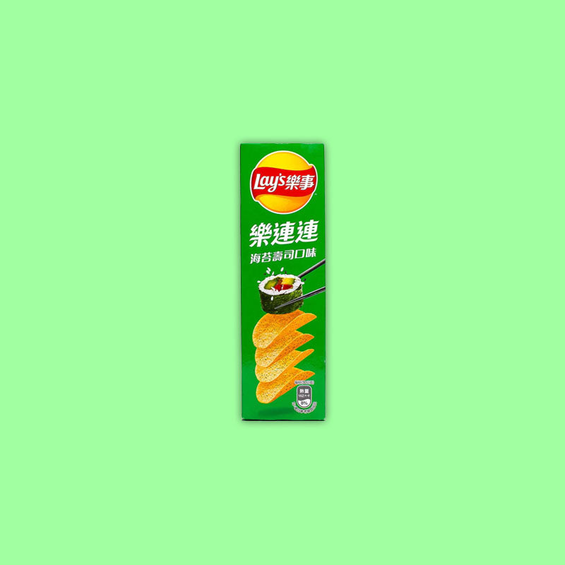 Lay's Stax Seaweed Sushi 60g (Taiwan)