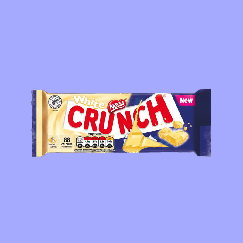 Crunch White Chocolate Bar 100g (UK)