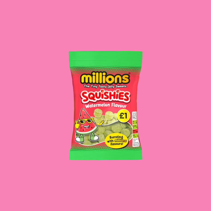 Millions Squishies Watermleon 100g (UK)