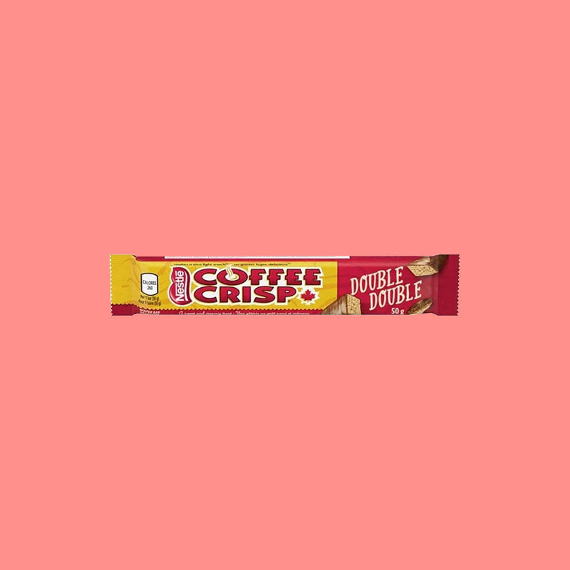 Nestle Coffee Crisp Double Double Chocolate Bars 50g (Canada)