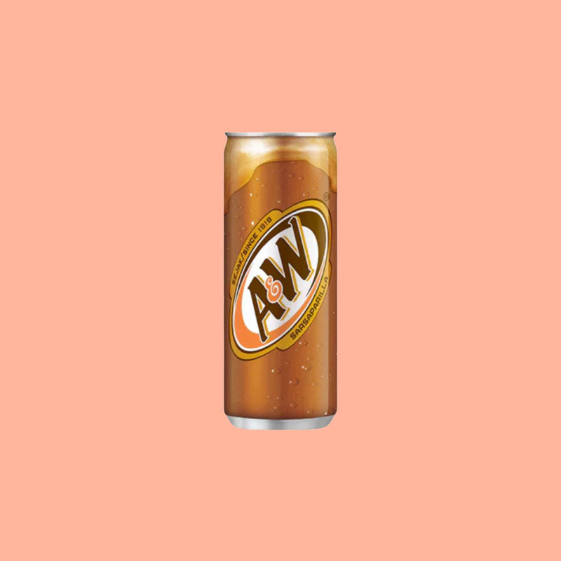 A&W Sarsaparilla 250ml (Indonesia)