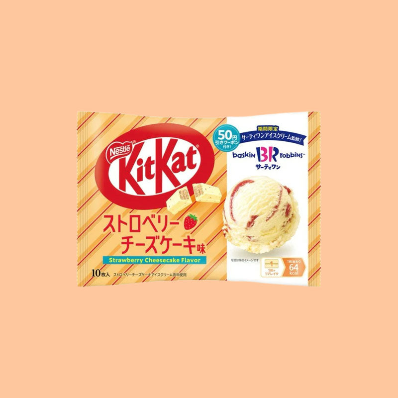 Kit Kat Mini Baskin Robbins Strawberry Cheesecake Ice Cream (Japan)