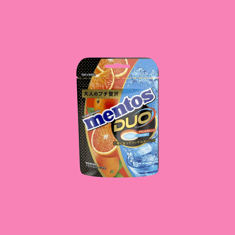 Mentos Duo Blood Orange & Soda 45g (Japan)
