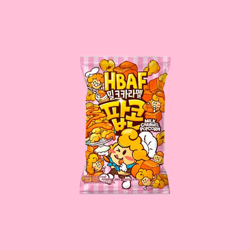 HBAF Milk Caramel Popcorn 80g (Korea)