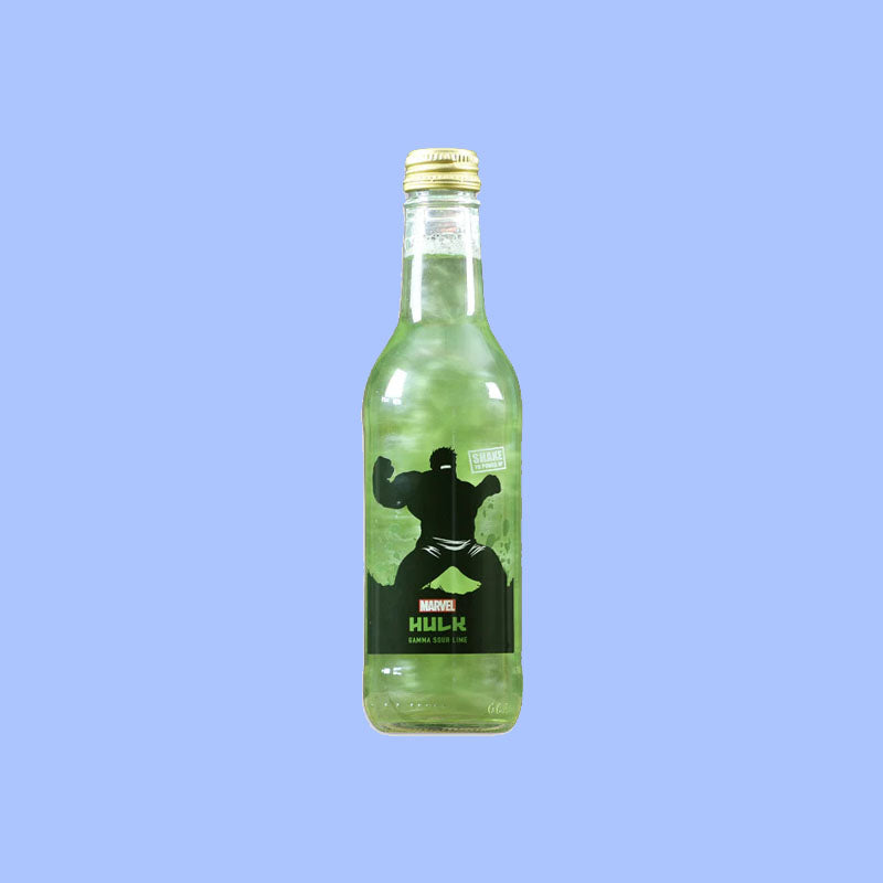 Marvel Glitter Soda Hulk Sour Lime Lemonade 330ml (UK)