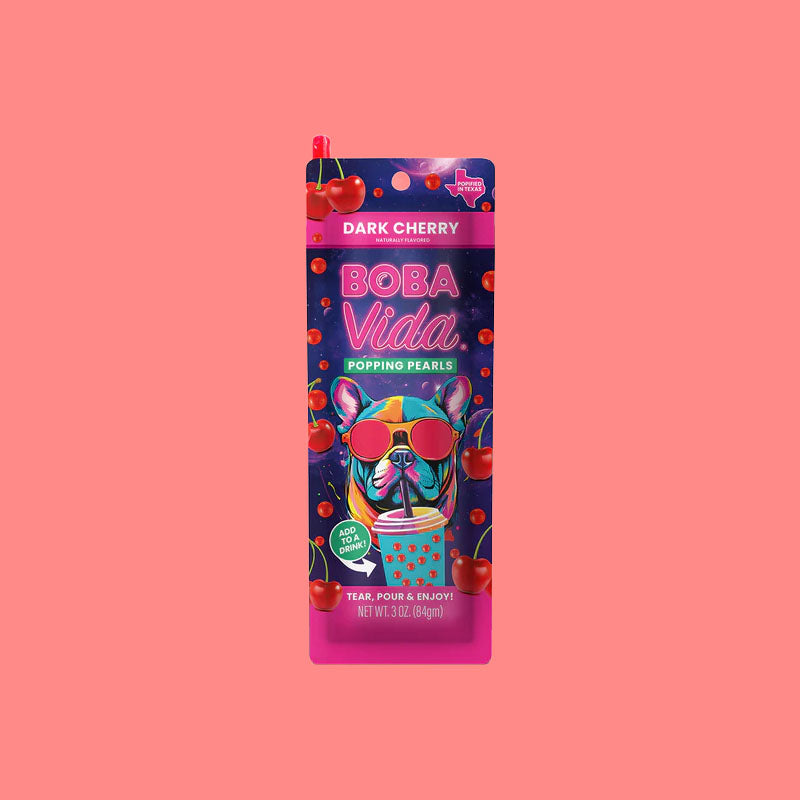 Bobavida Popping Boba Dark Cherry 84g (United States)