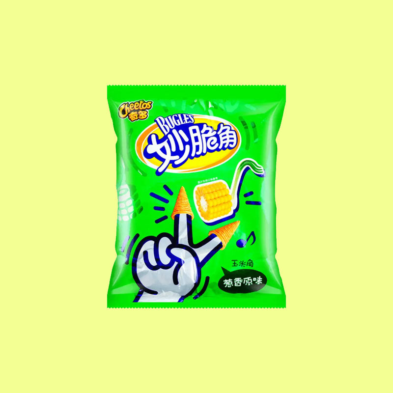 Cheetos Bugles Corn on the Cob Green Onion (Taiwan)