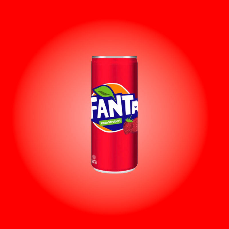 Fanta Rasa Stroberi Strawberry 320ml (Indonesia)
