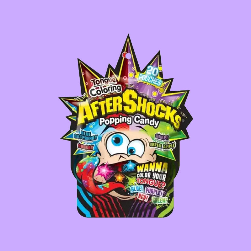 Aftershocks Popping Candy Tongue Coloring 30g (China)