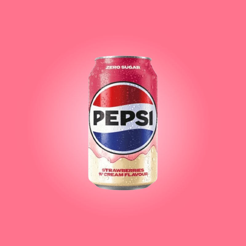 Pepsi Strawberries & Cream 330ml (UK)