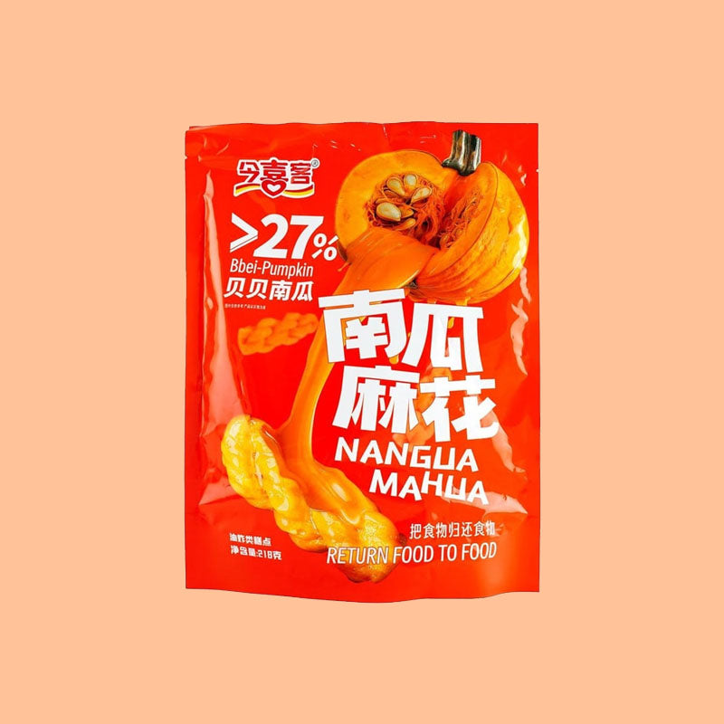 Jinxike Fried Dough Twist Pumpkin 7.69oz (China)