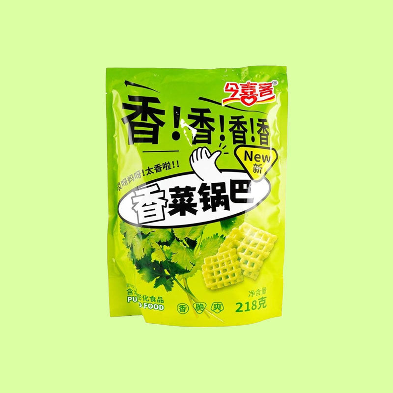 Jinxike Coriander Rice Crackers 7.69oz (China)
