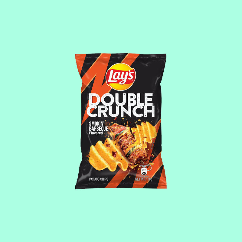 Lay's Double Crunch Smokin' Barbecue 170g (Malaysia)