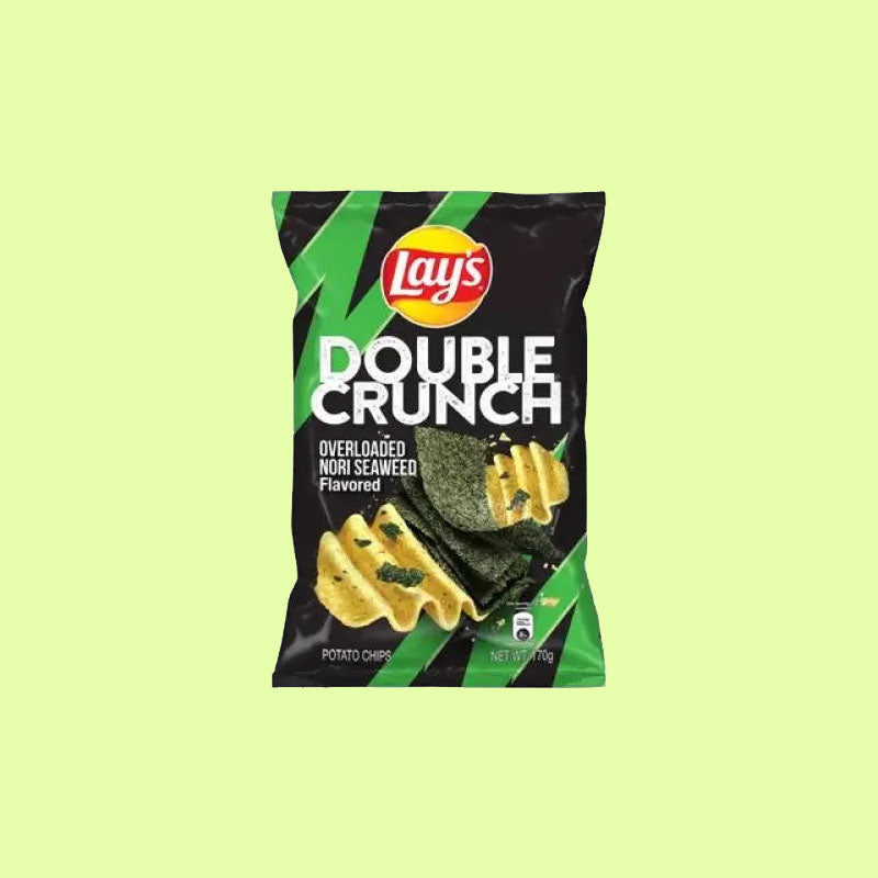 Lay's Double Crunch Nori Seaweed 170g (Malaysia)