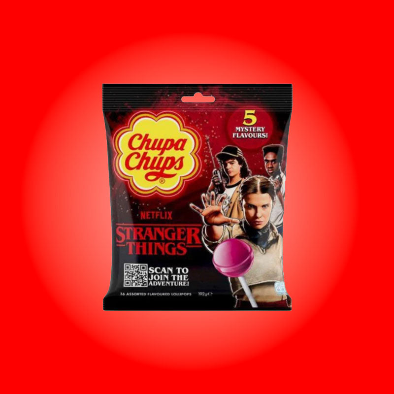 Chupa Chups Netflix Stranger Things Right Side Up Lollipops (UK)